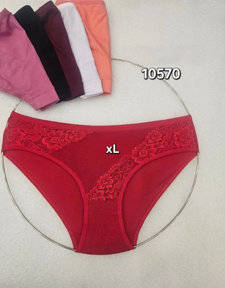 ️شورت نخی جلو دانتل ️ کد 134875 - خرید شورت زنانه عمده