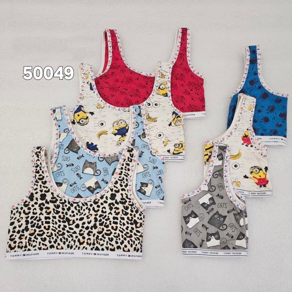 ️نیم تنه نخی دخترانه ️ کد 135255 - خرید سوتین دخترانه عمده