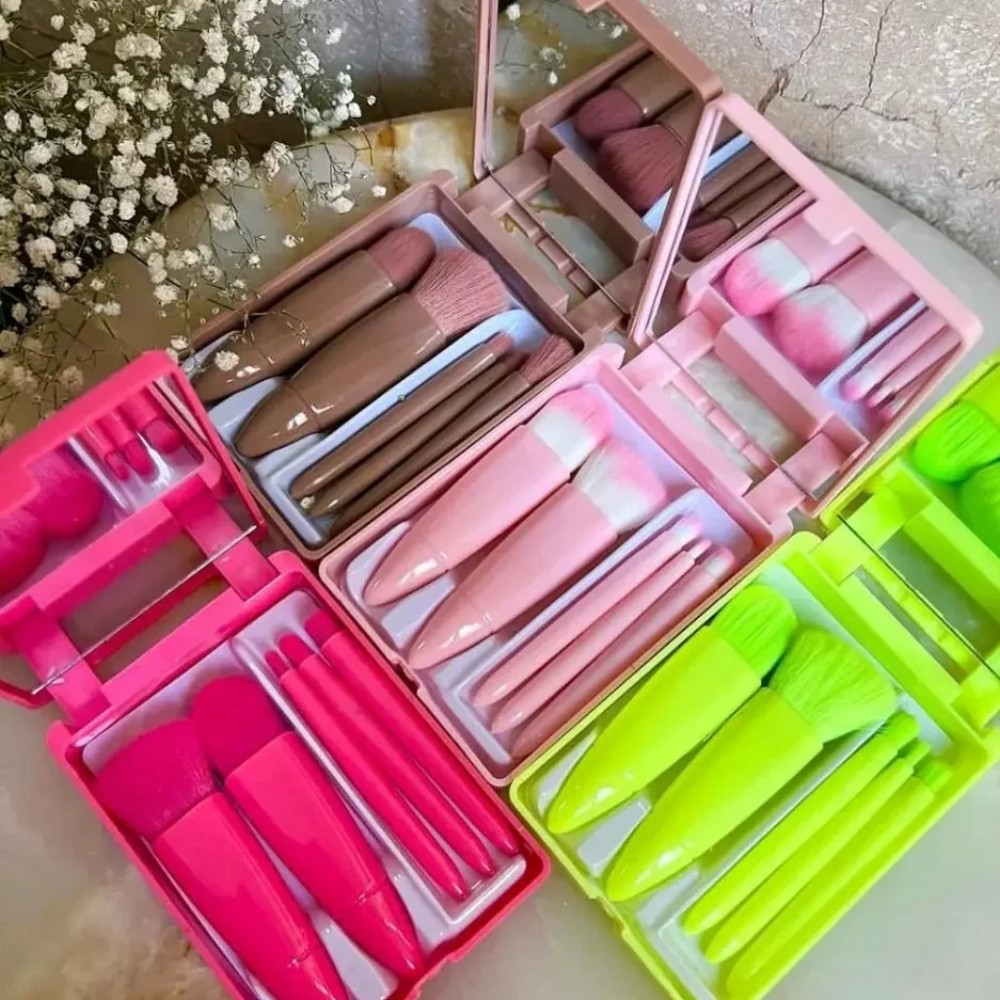 ست براش اینه دار با کیفیت کد 135372 - خرید آرایشی صورت عمده