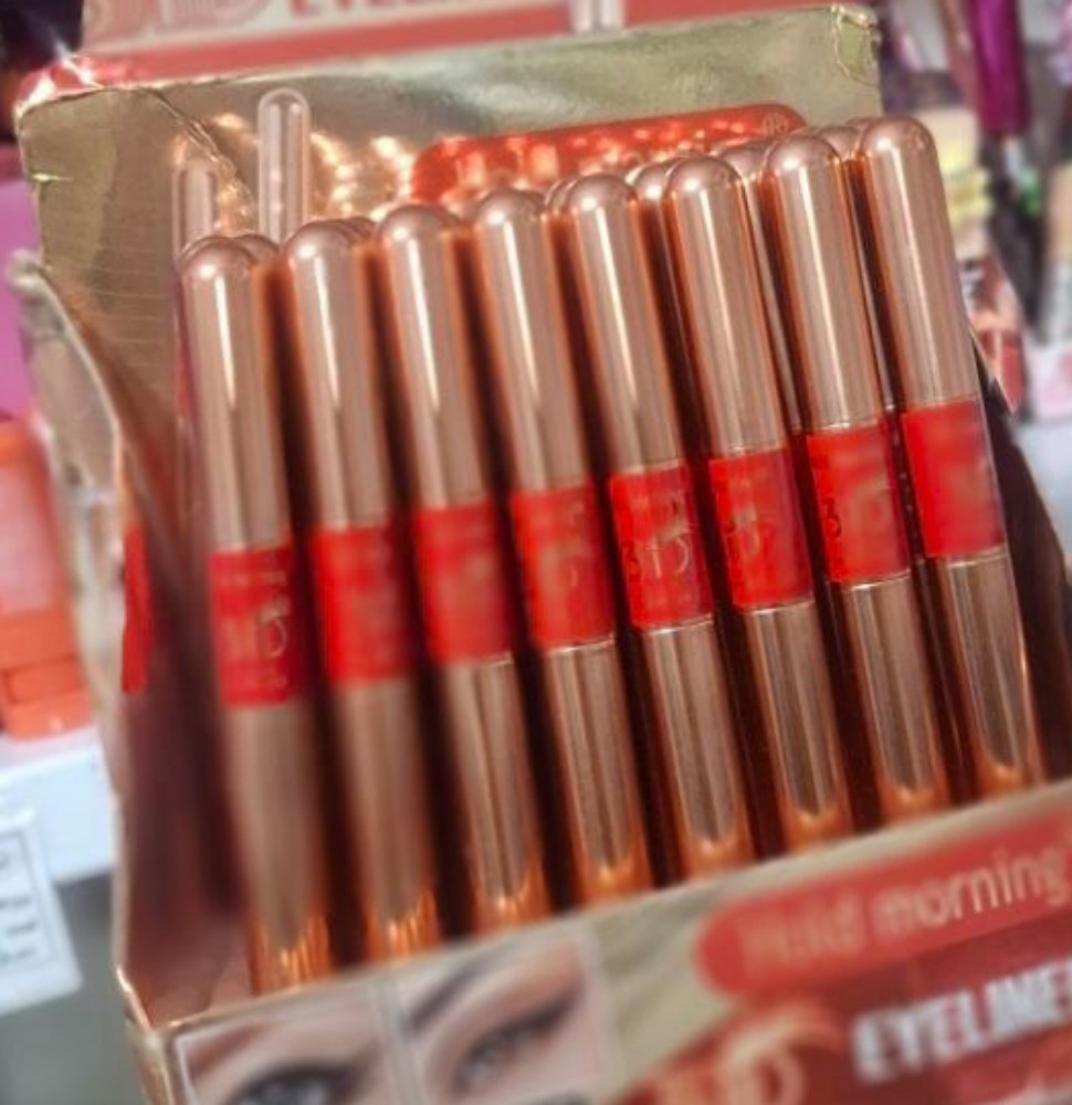 خط چشم عمده طلایی ماژیکی کد 135384 - خرید آرایشی چشم عمده