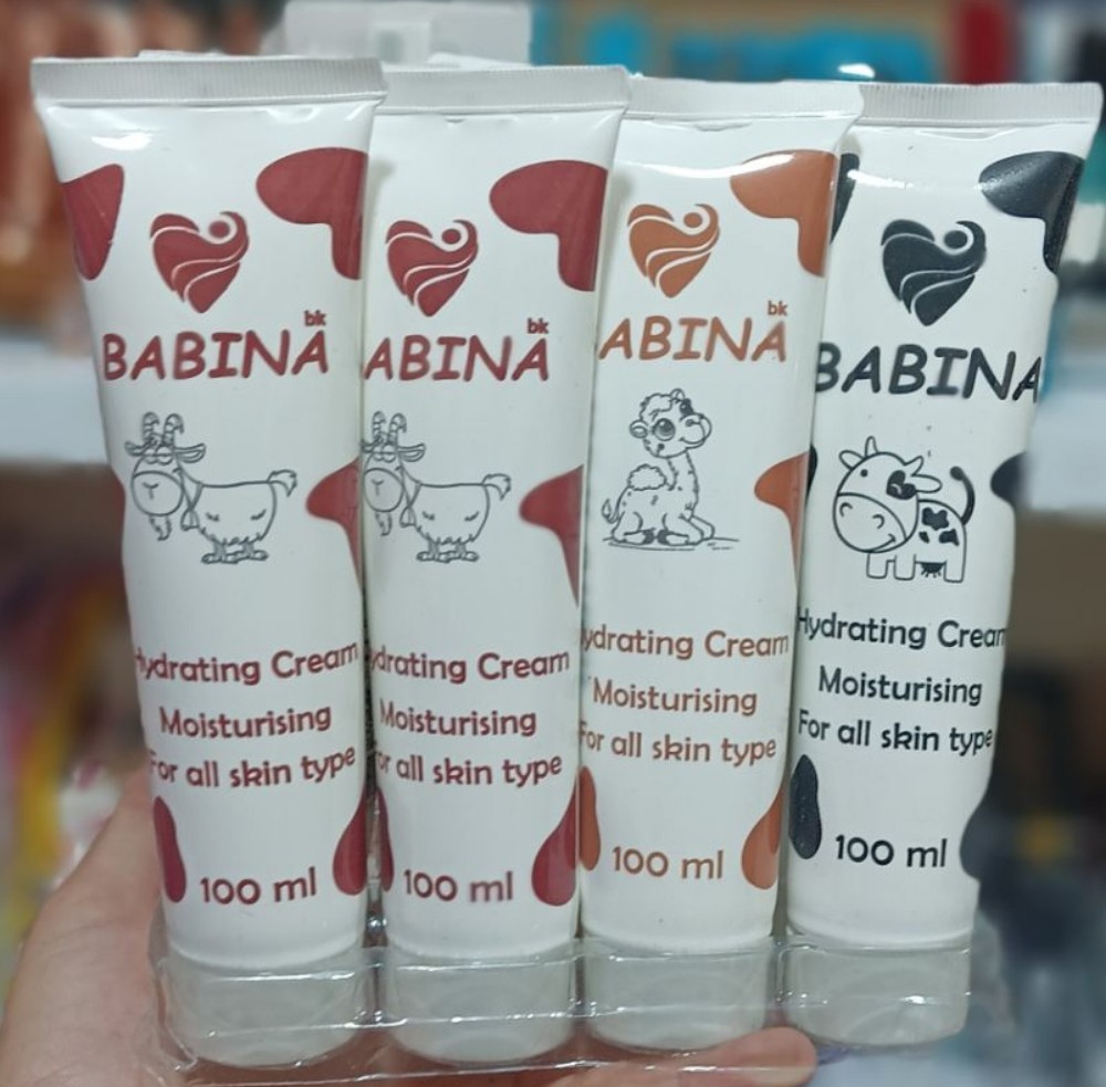 کرم تیوپی 100میلی بابینا کد 135399 - خرید کرم مرطوب کننده و نرم کننده عمده