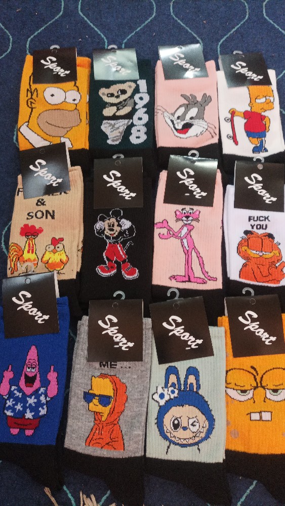 جوراب زنانه ساق بلند کد 135344 - خرید جوراب زنانه عمده