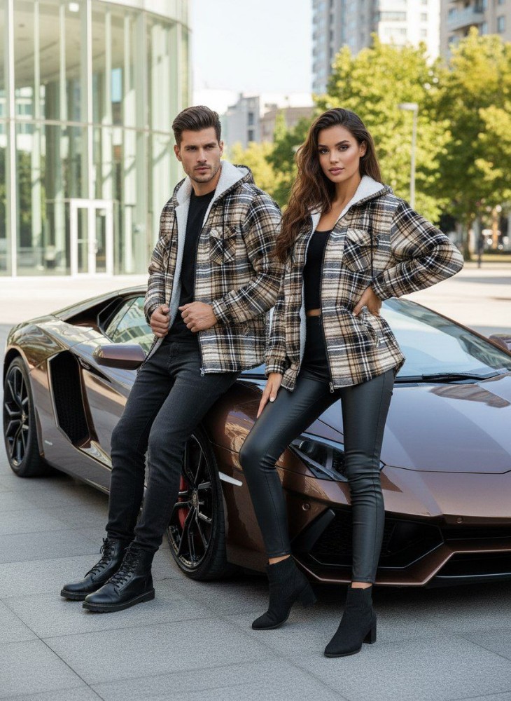 سوئی شرت  کشمیر تمام خز کد 134820 - خرید هودی مردانه عمده