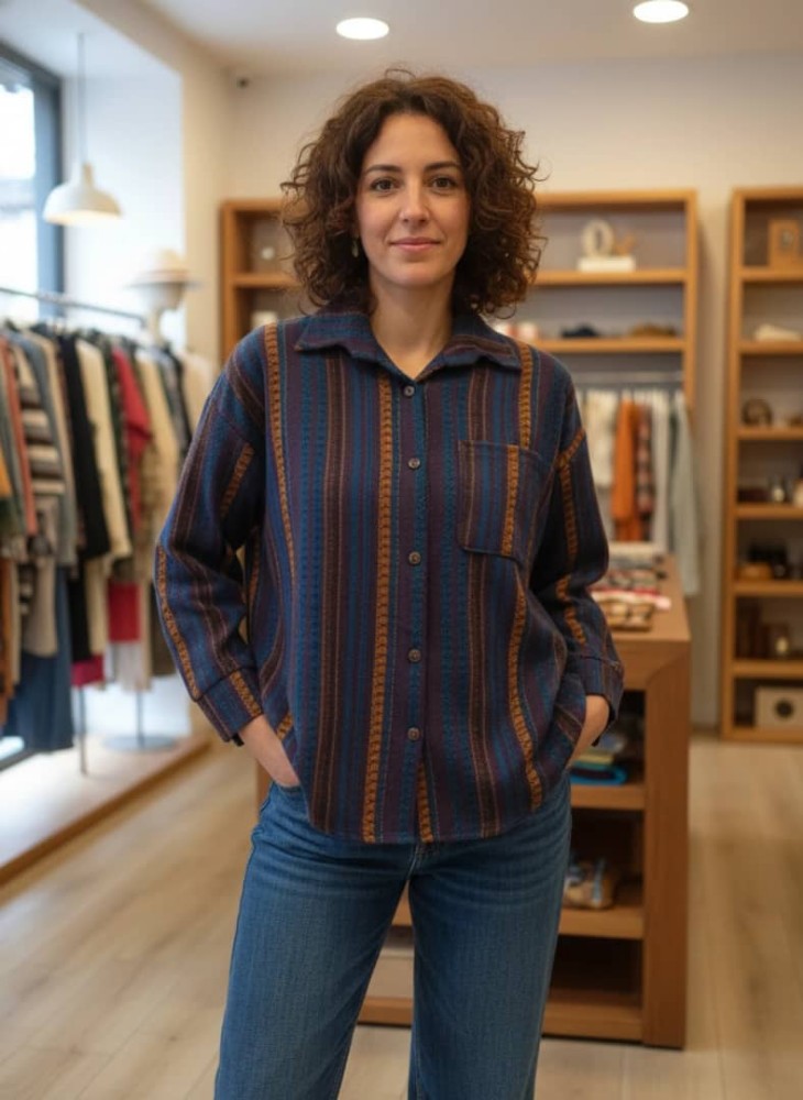 کت پشمی کد 134538 - خرید کت و شلوار زنانه عمده