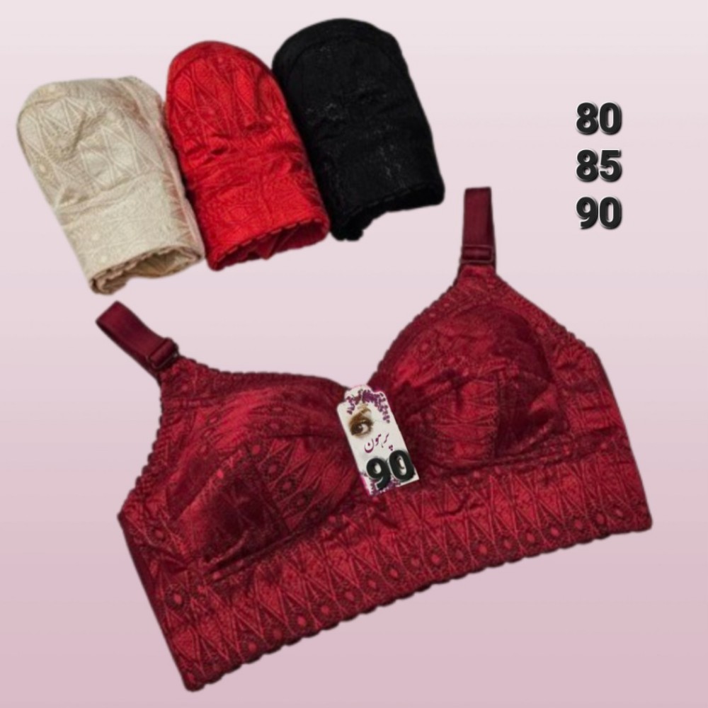 فروش عمده سوتین زنانه طرح مادام کش مخفی بلند زیرنخی اعلاء b کد 133258