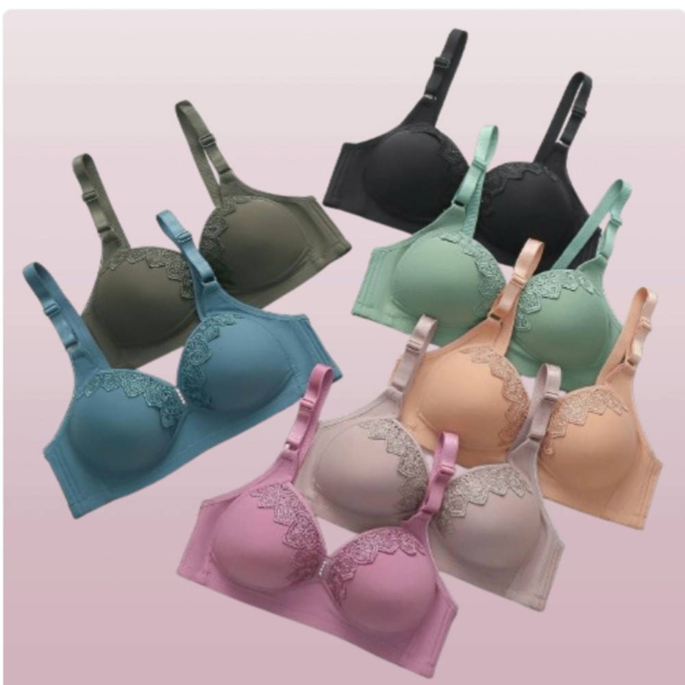 فروش عمده سوتین اسفنجی بدون فنر اعلا کد 133286