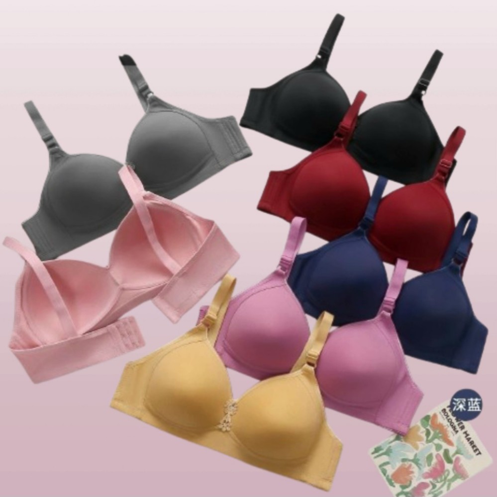 فروش عمده سوتین اسفنجی بدون فنر اعلا کد 133288