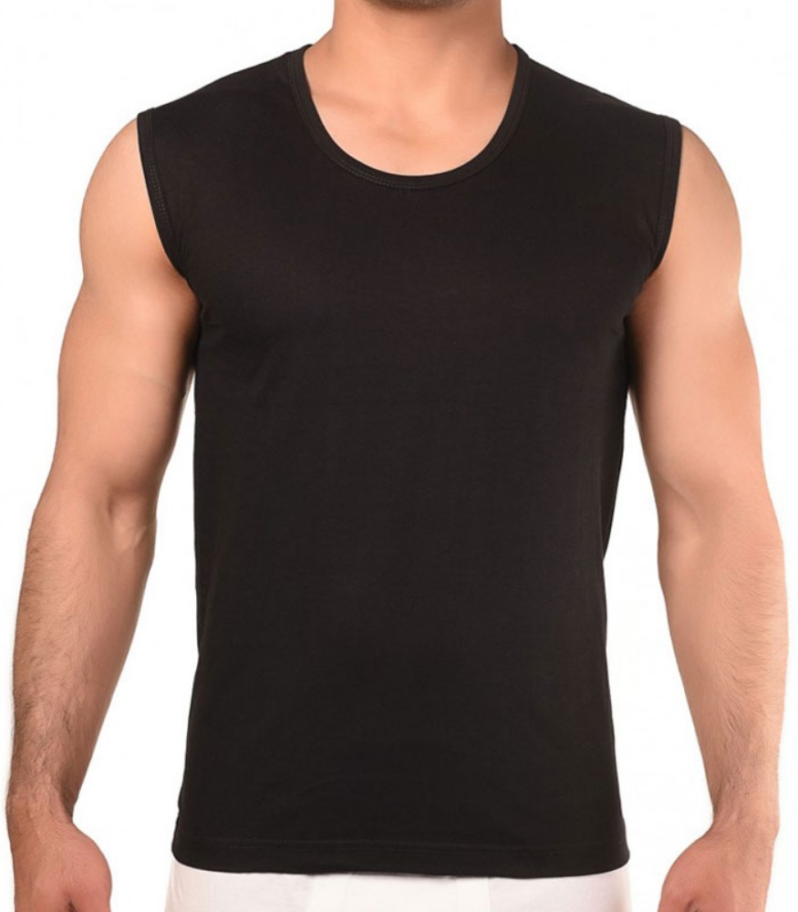 زیرپوش حلقه ای باشگاهی مشکی کد 133740 - خرید زیر پوش مردانه عمده