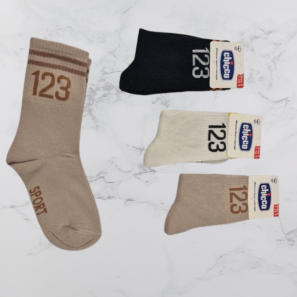 جوراب نیم ساق نوجوان مارک چیکو کد 133760 - خرید جوراب پسرانه عمده