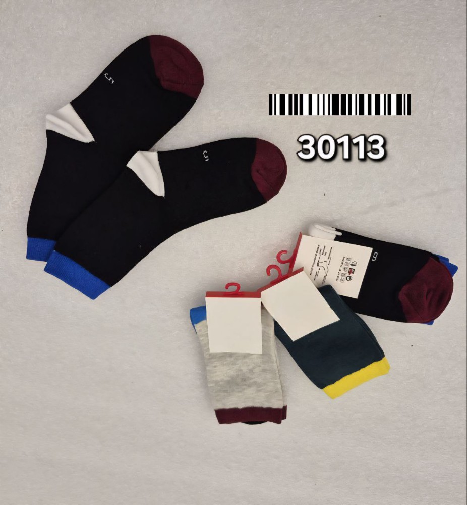 جوراب نیم ساق پسرانه کد 133763 - خرید جوراب پسرانه عمده