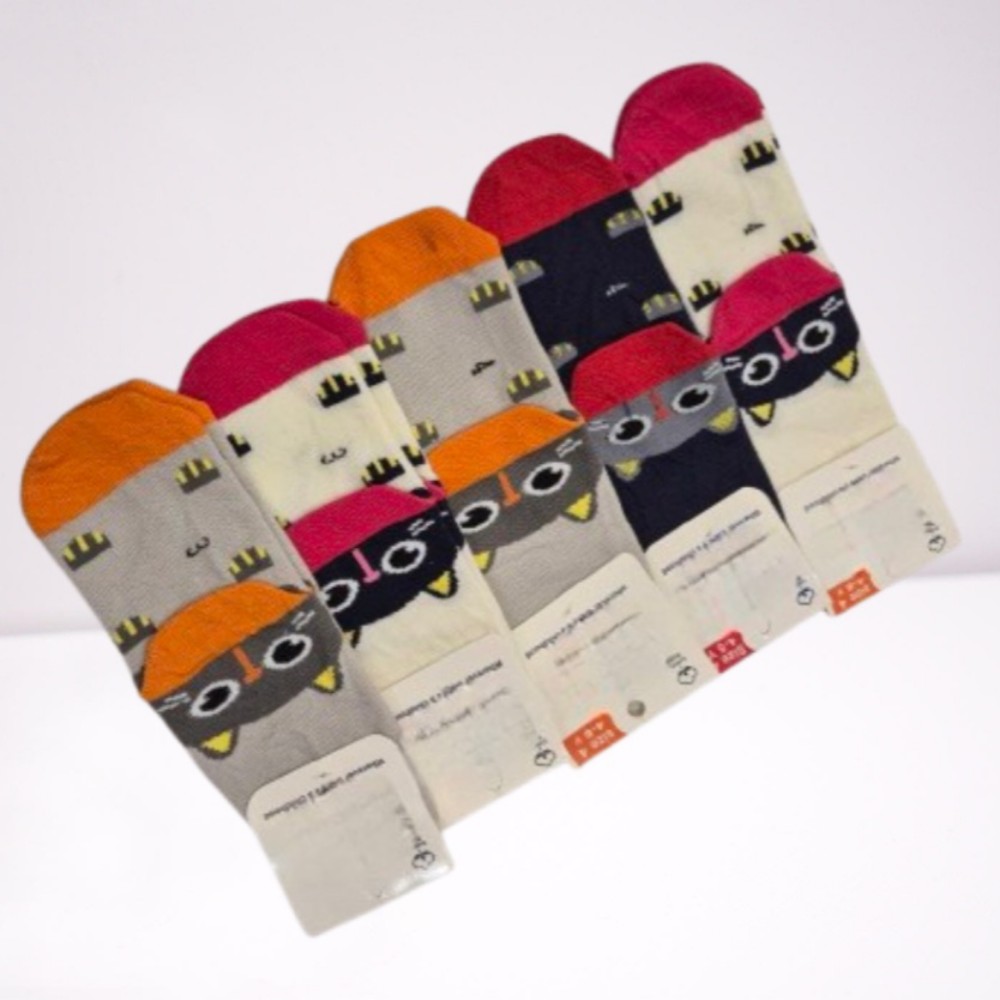 جوراب دخترانه نیم ساق کد 133764 - خرید جوراب پسرانه عمده