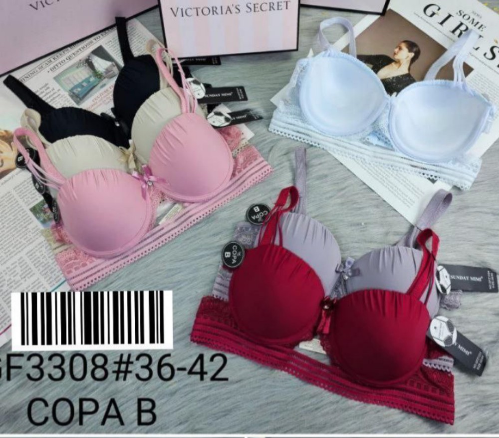 سوتین اسفنجی ج کد 134146 - خرید شورت و سوتین زنانه عمده