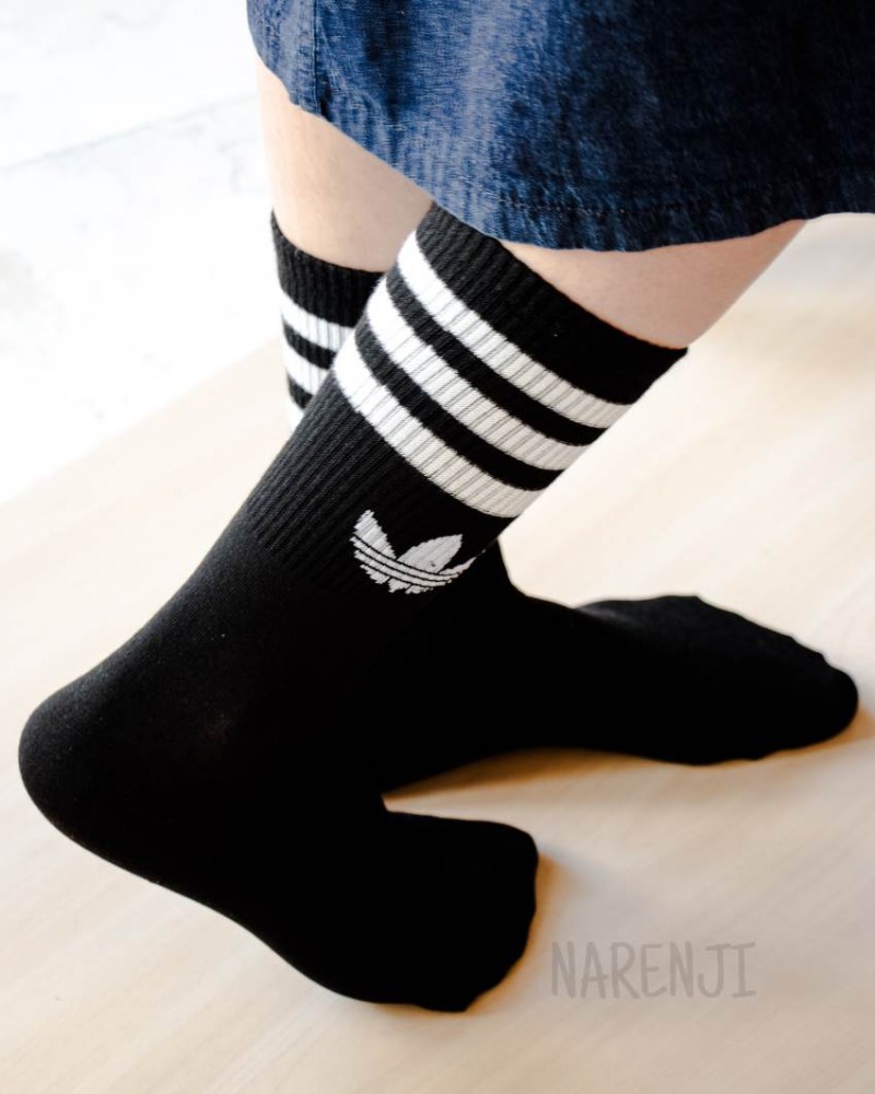 جوراب ساق بلند ورزشی سفید کد 134769 - خرید جوراب مردانه عمده