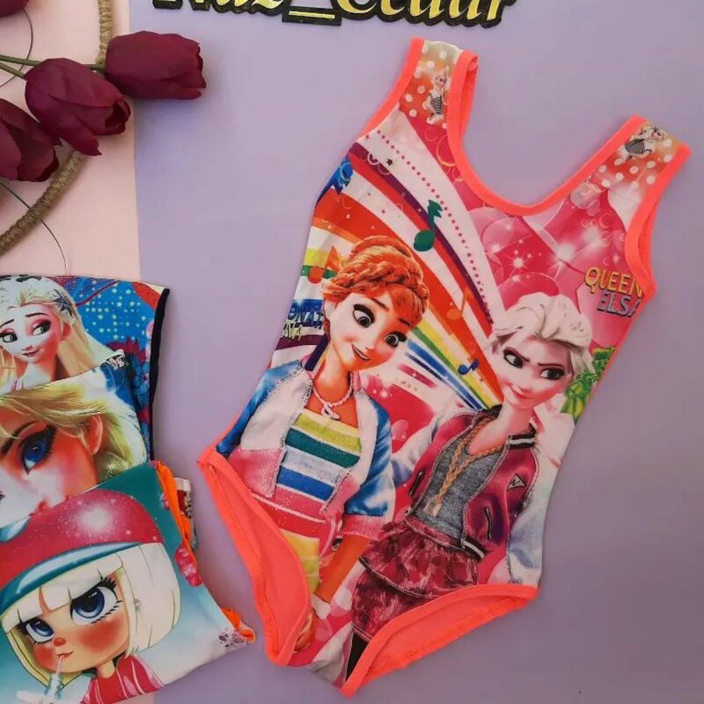 مایو دخترانه اسلیپ زیر ۱۰ سال کد 134783 - خرید شورت زنانه عمده