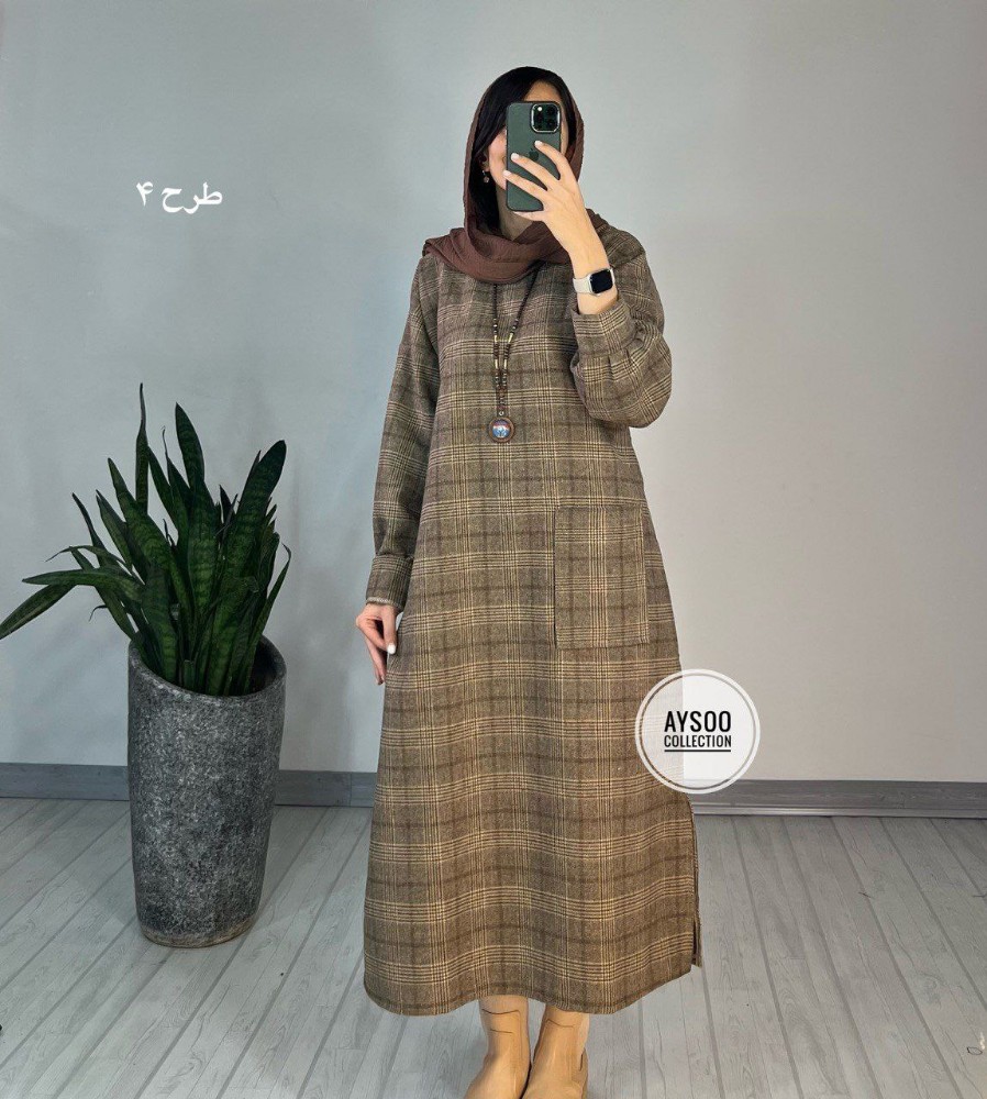 فروش عمده کفتان پشمی کد 132528