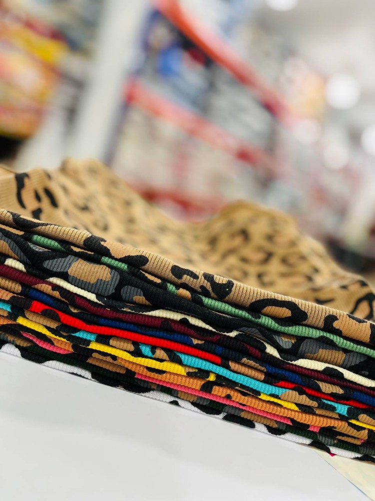 فروش عمده کراپ تمام چاپ پلنگی کد 132544