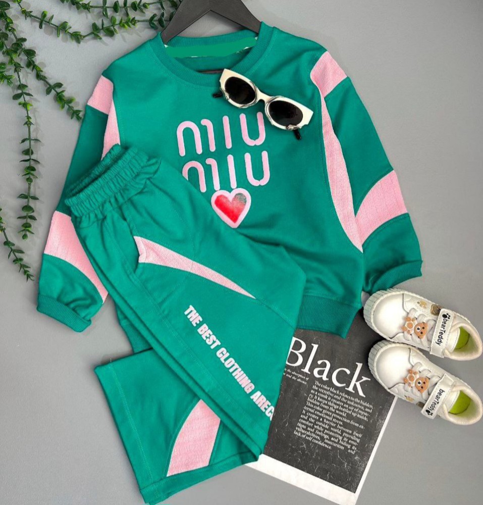فروش عمده ست بلوز شلوار دخترانه miu miu کد 132832