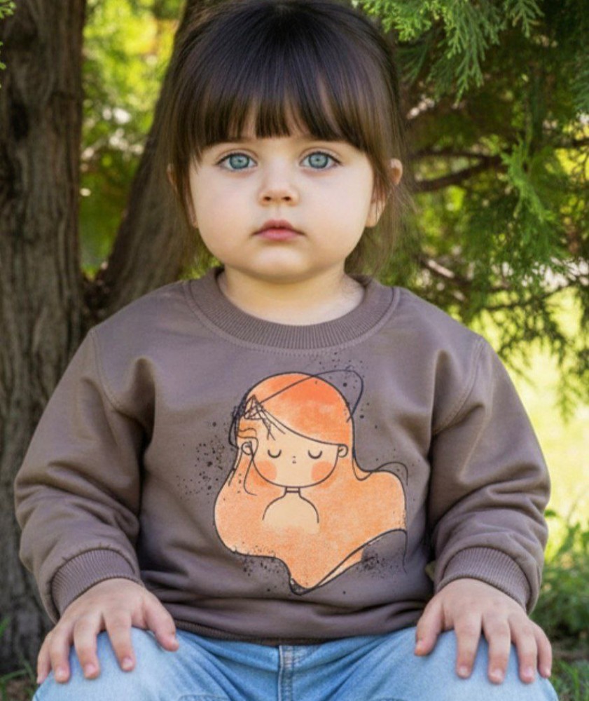 بلوز تک دخترانه مو حنایی کد 135202 - خرید بلوز تک دخترانه عمده