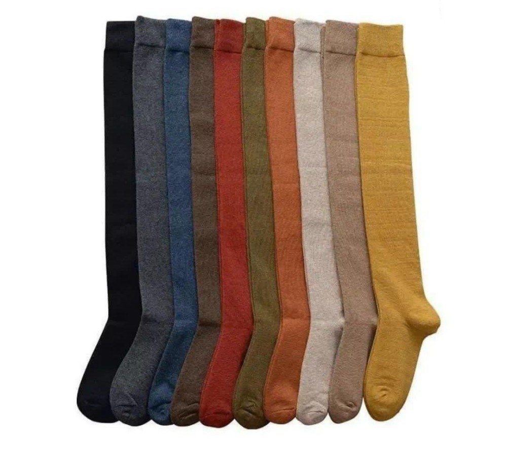 فروش عمده جوراب زنانه بلند خارجی کد 132860