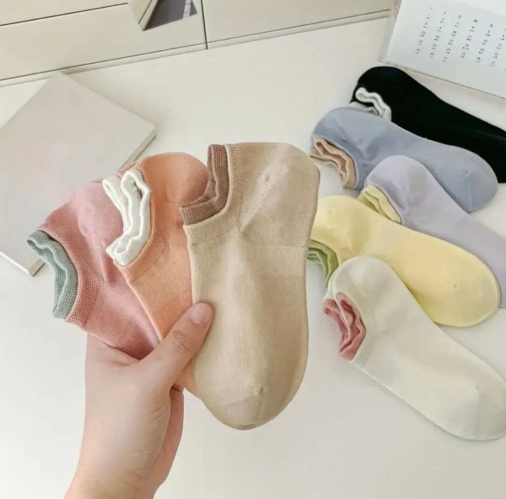 فروش عمده جوراب زنانه مچی دو کش خارجی کد 132874