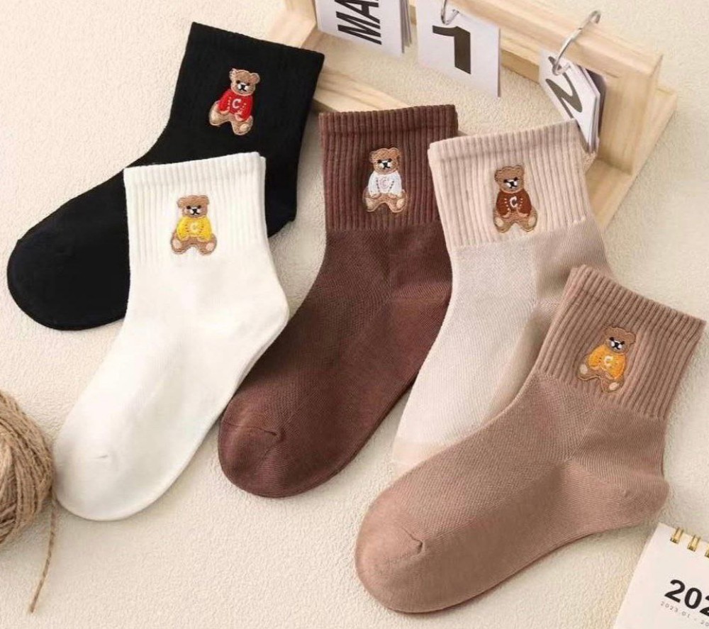 فروش عمده جوراب زنانه ساقدار کش دوبل خارجی کد 133167