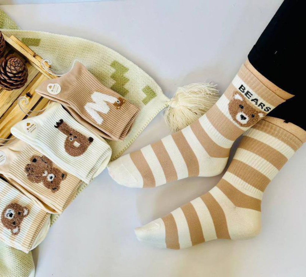 فروش عمده جوراب زنانه ساقدار بروسکا خارجی کد 133212