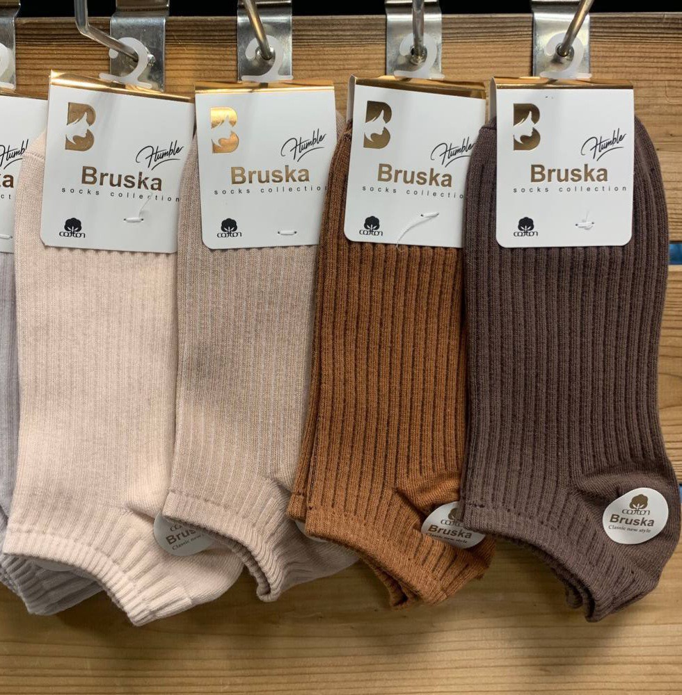 فروش عمده جوراب زنانه مچی بروسکا کبریتی خارجی کد 133222