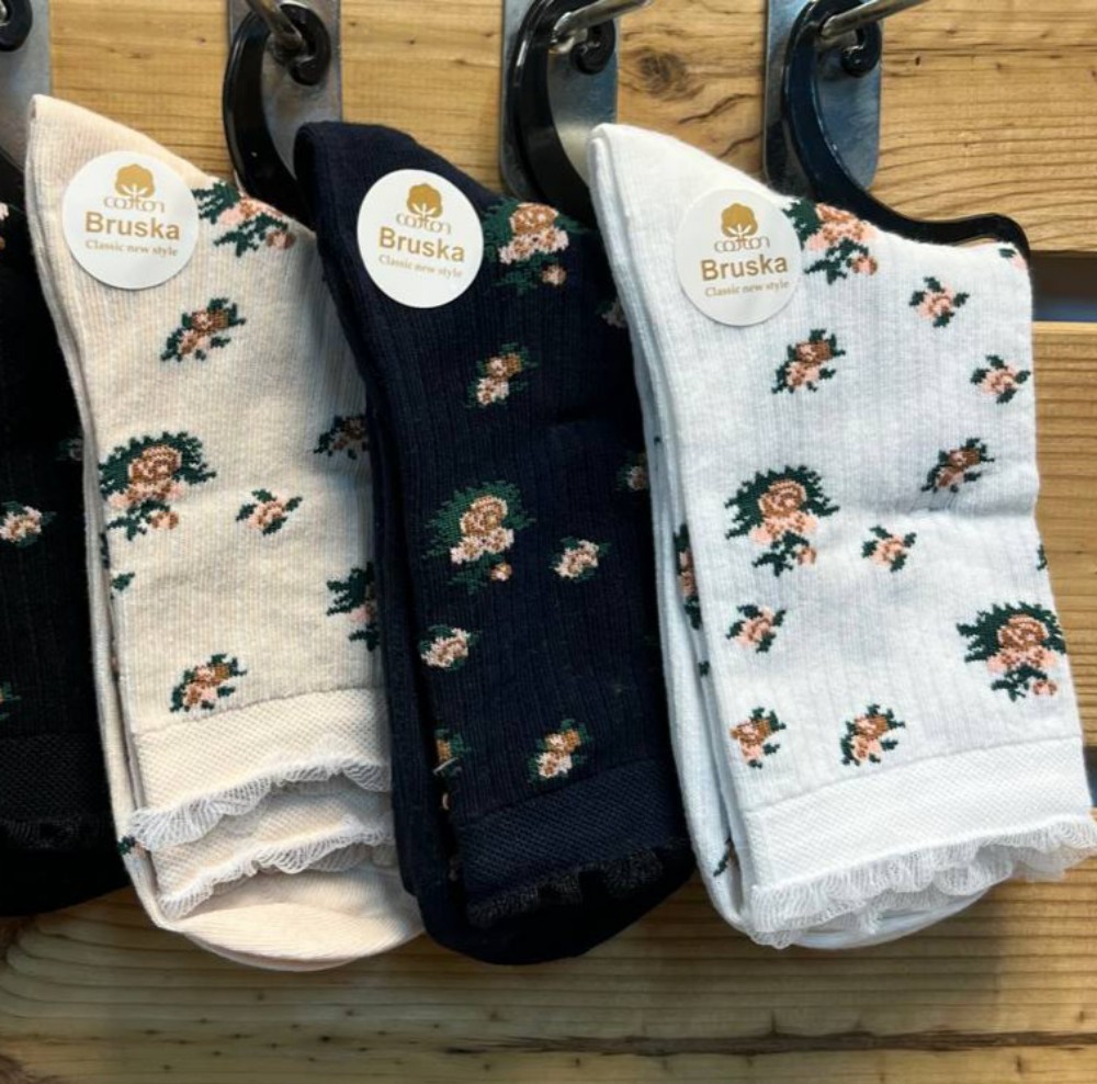 فروش عمده جوراب زنانه ساقدار بروسکا خارجی کد 133223