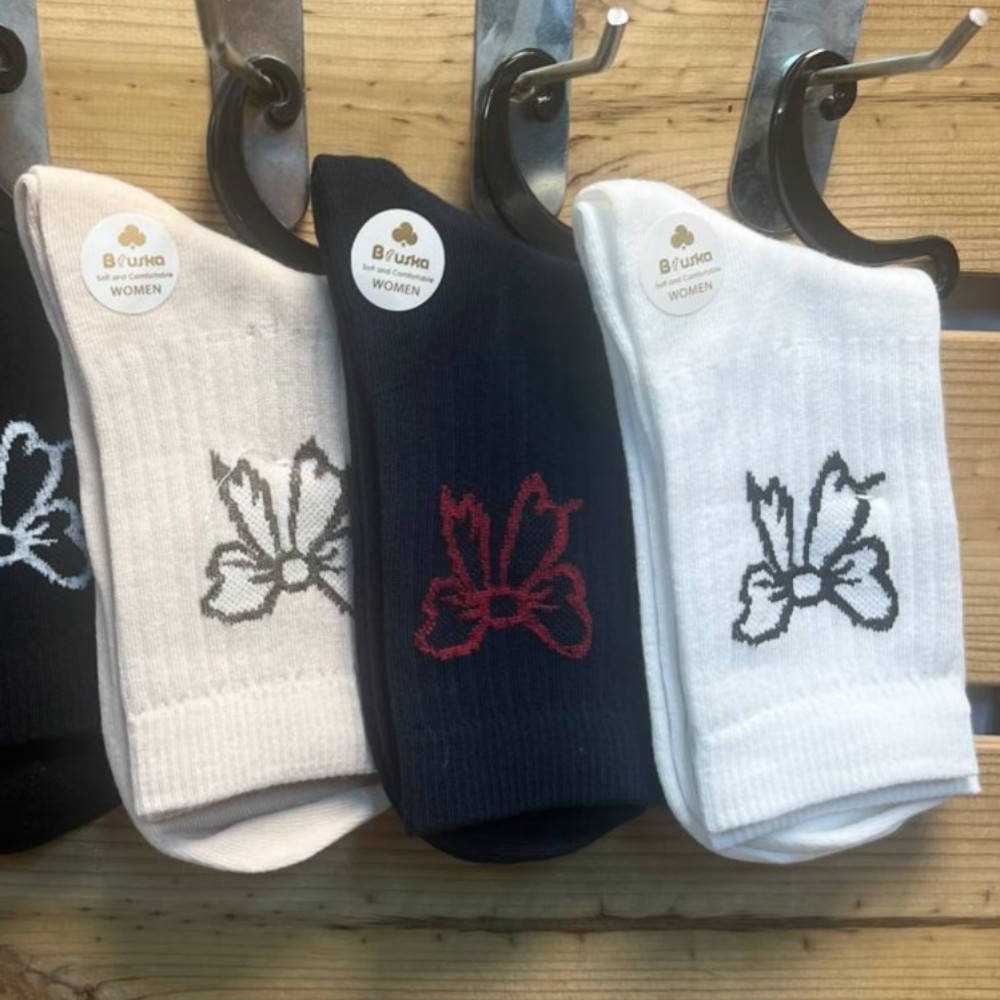 فروش عمده جوراب زنانه ساقدار بروسکا خارجی کد 133224