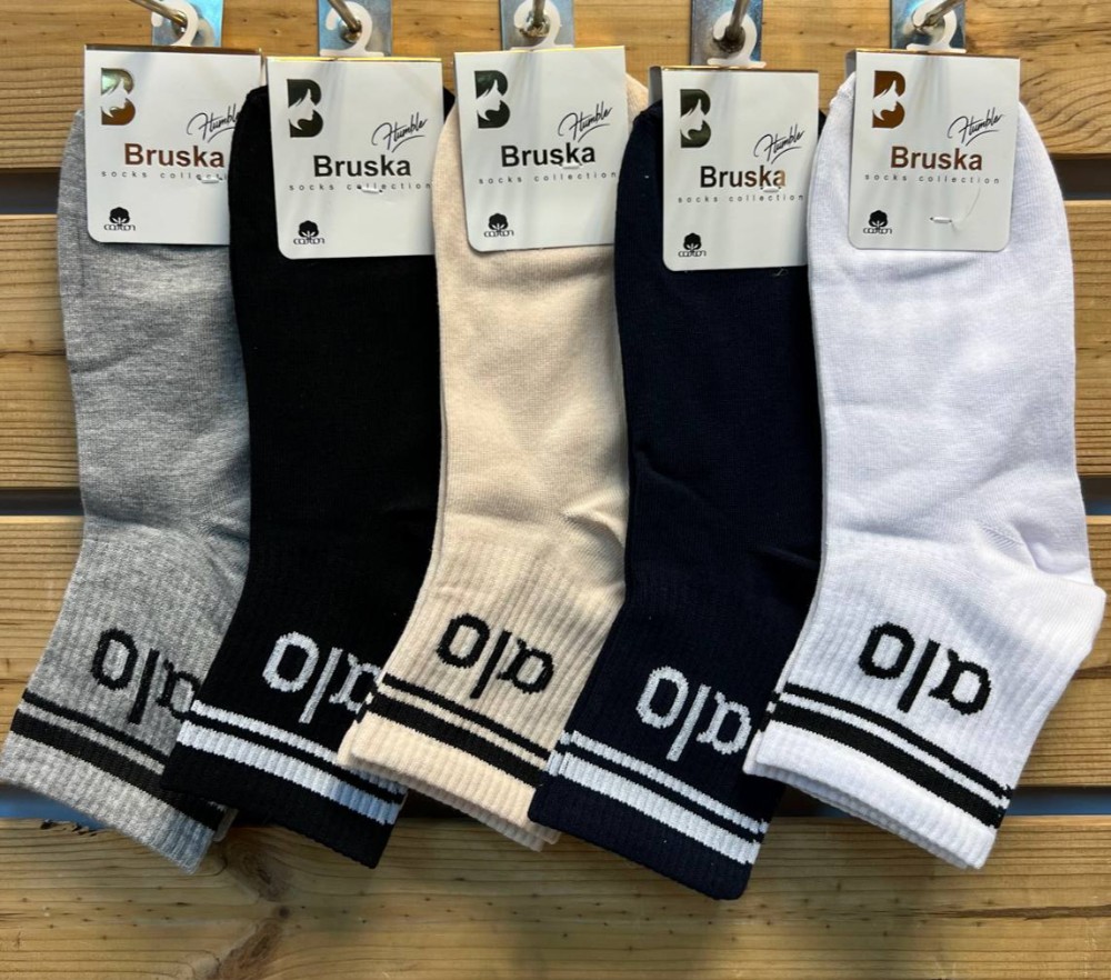 جوراب زنانه نیم ساق بروسکا کد 134212 - خرید جوراب زنانه عمده