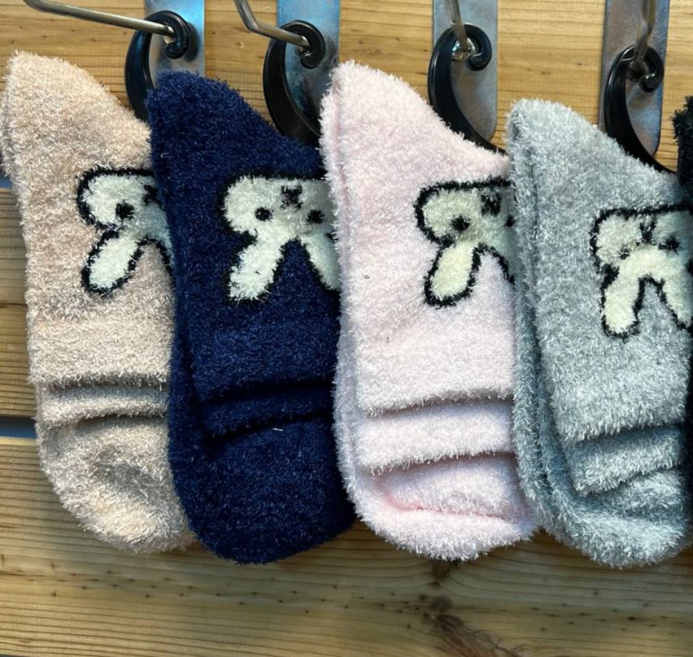 جوراب زنانه نیم ساق بوکله بروسکا خارجی کد 134220 - خرید جوراب زنانه عمده