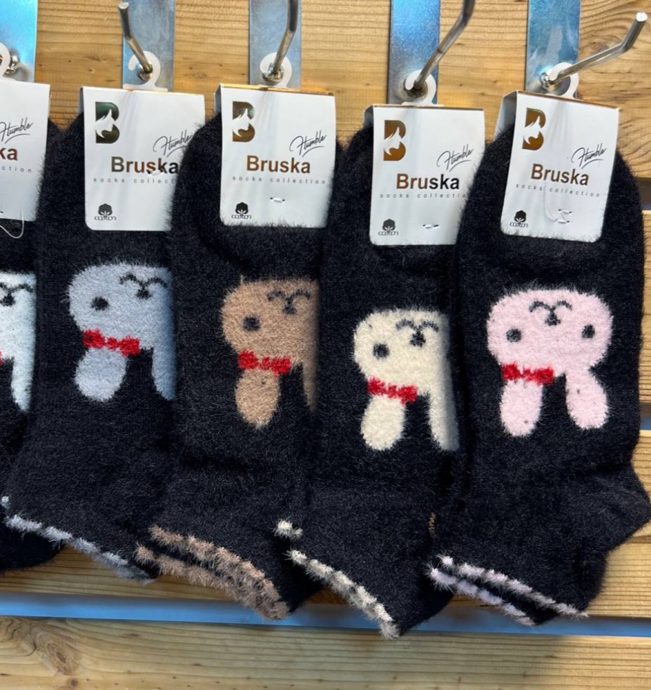 جوراب زنانه مچی موهر بروسکا خارجی کد 134221 - خرید جوراب زنانه عمده