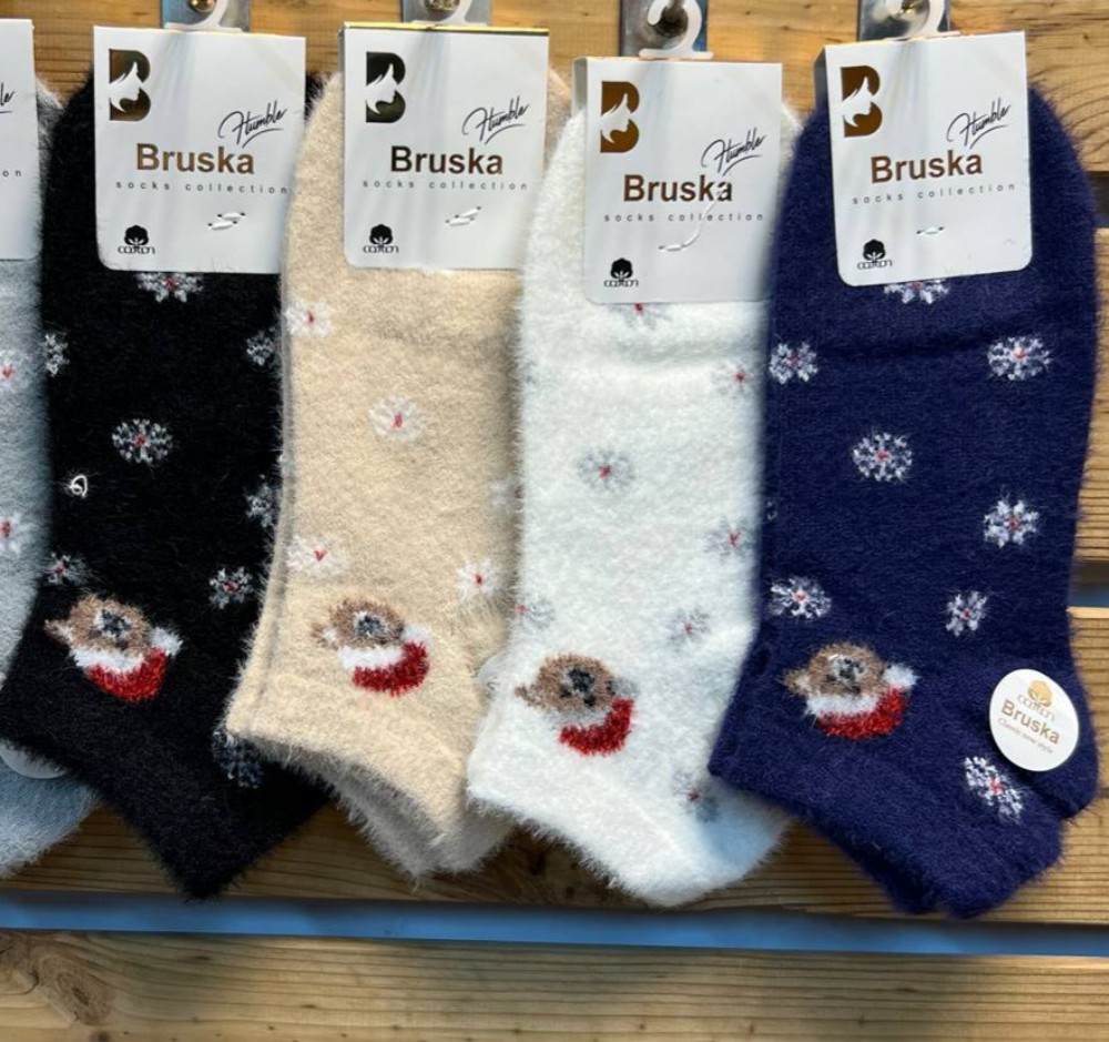 جوراب زنانه مچی موهر بروسکا خارجی کد 134230 - خرید جوراب زنانه عمده