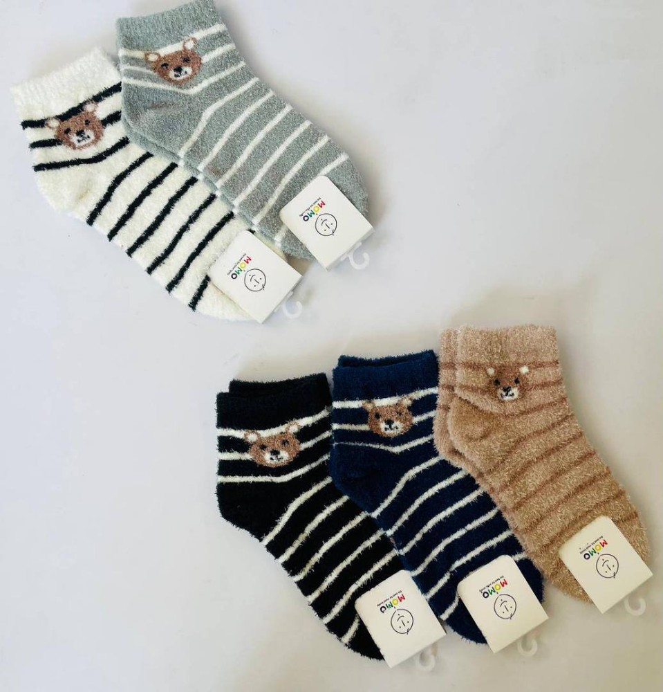 جوراب نیم ساق بوکله بچگانه خارجی کد 134711 - خرید جوراب دخترانه عمده