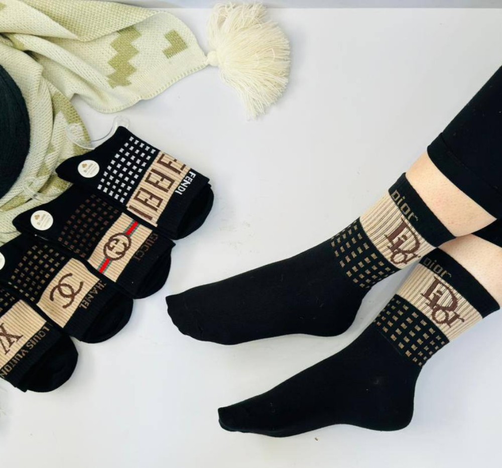 جوراب زنانه ساقدار بروسکا خارجی کد 134715 - خرید جوراب زنانه عمده