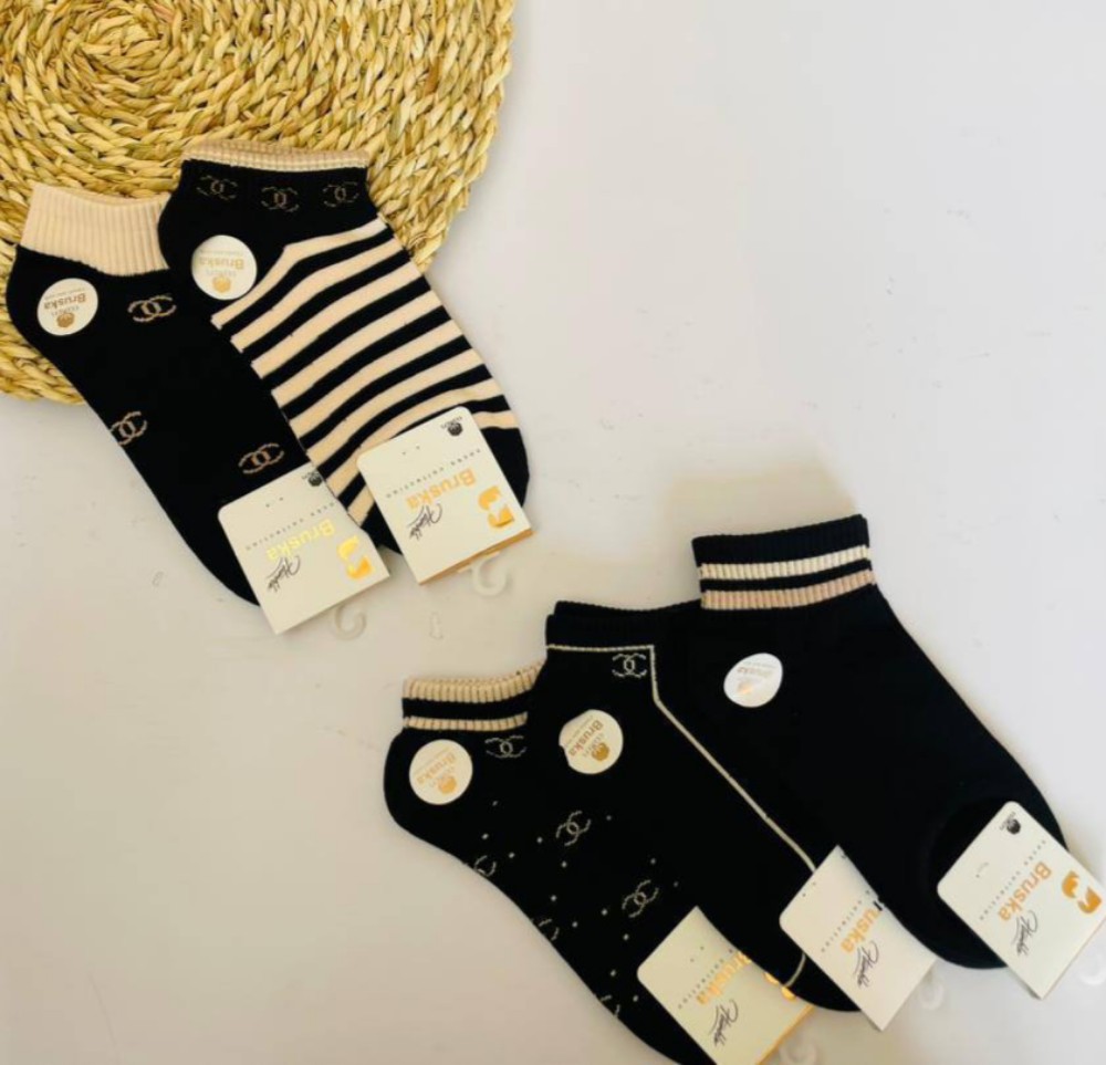 جوراب زنانه مچی بروسکا خارجی کد 134730 - خرید جوراب زنانه عمده