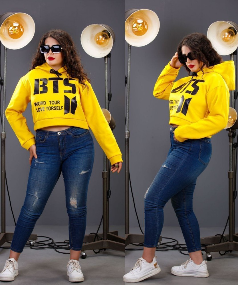 فروش عمده کراپ هودی Bts کد 132648