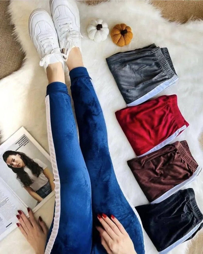 فروش عمده شلوار مخمل بغل نواری کد 132692