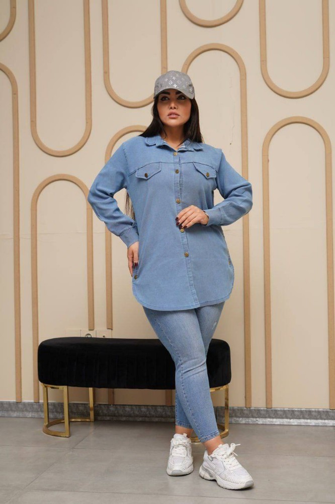 فروش عمده مانتو پایین حلال بغل دگمه کد 132931