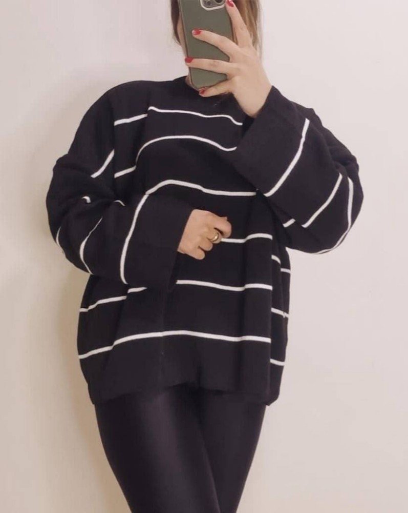 بلوز لش راه راه پینترسی کد 133422