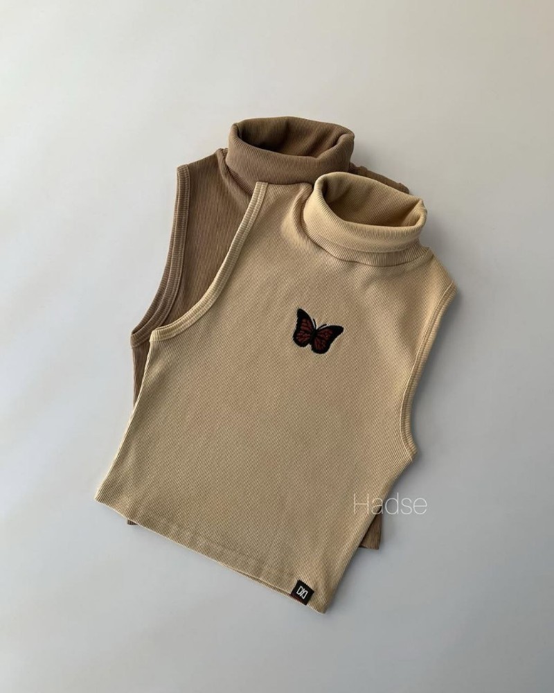 تاپ کبریتی گلدوزی کد 133861 - خرید تاپ و تیشرت زنانه عمده