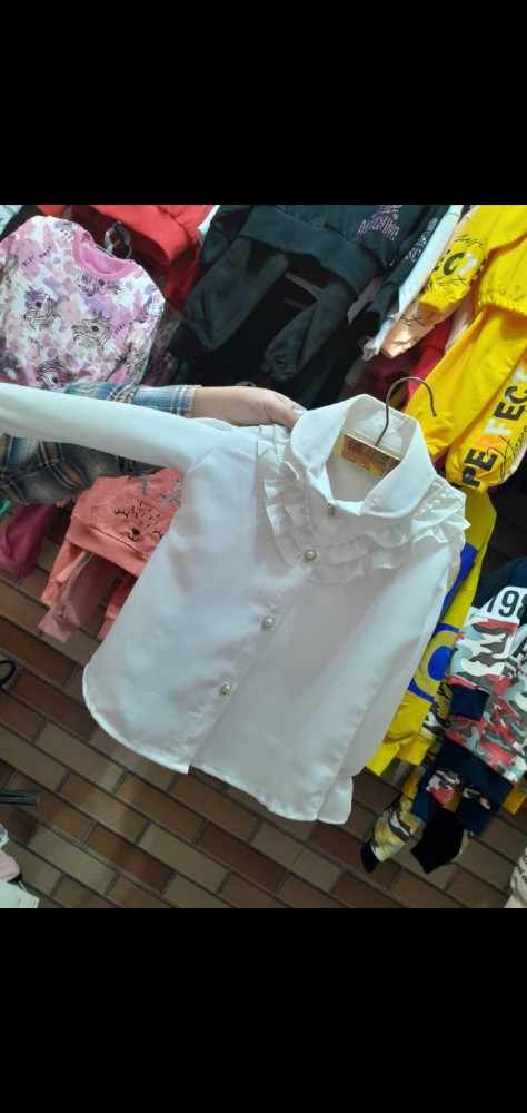 شومیز دخترانه کد 138843 - خرید بلوز تک دخترانه عمده