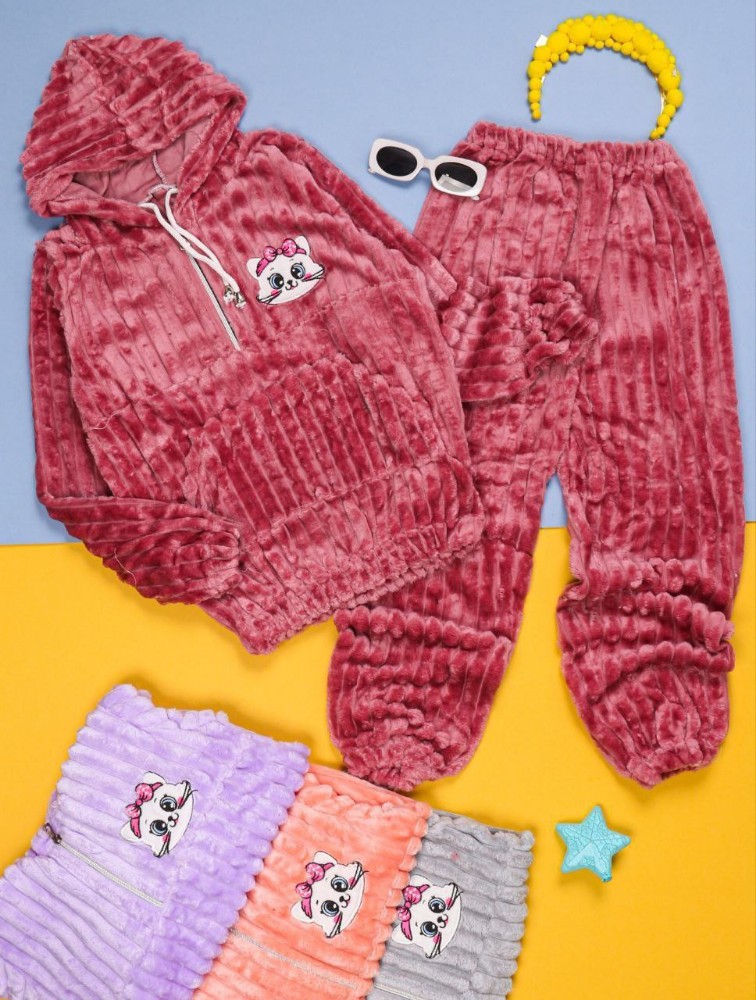 هودی/شلوار دخترانه # کد 136932 - خرید ست بلوز شلوار دخترانه عمده