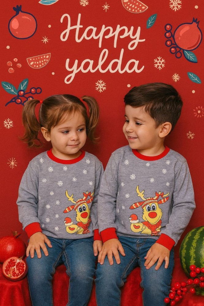 بلوز تک یلدایی # کد 138178 - خرید بلوز تک دخترانه عمده