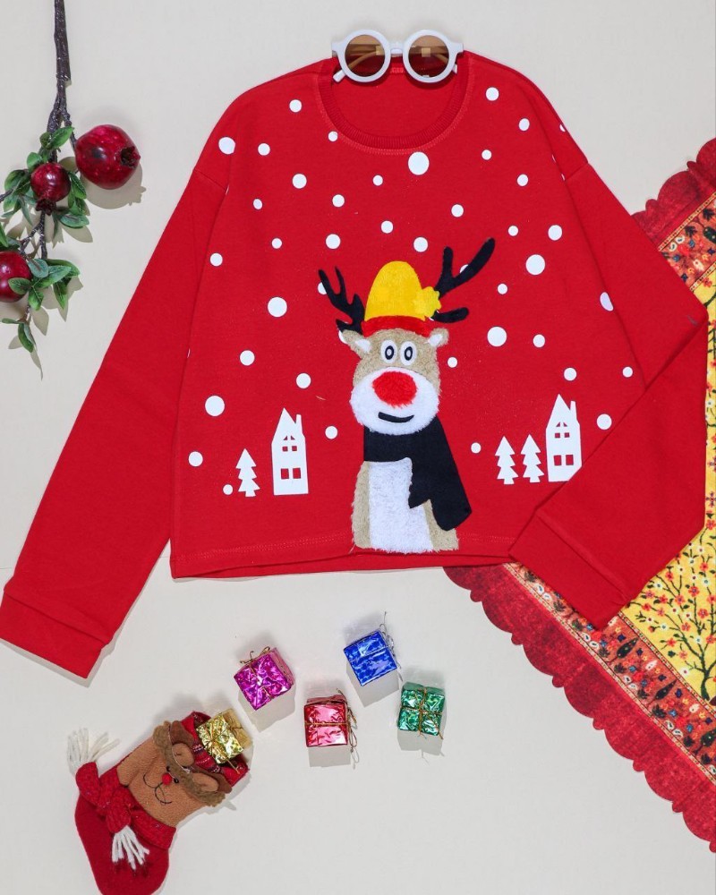 بلوز تک یلدایی # کد 138929 - خرید بلوز تک دخترانه عمده