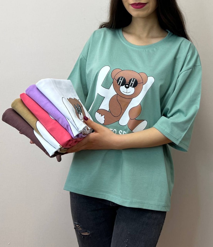 نیم لانگ کد 135990 - خرید تاپ و تیشرت زنانه عمده