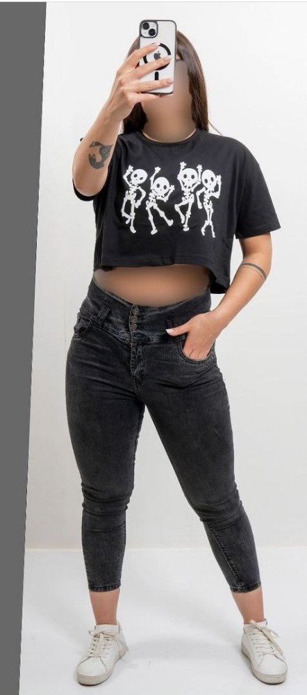 کراپ اسکلتی کد 136103 - خرید تاپ و تیشرت زنانه عمده