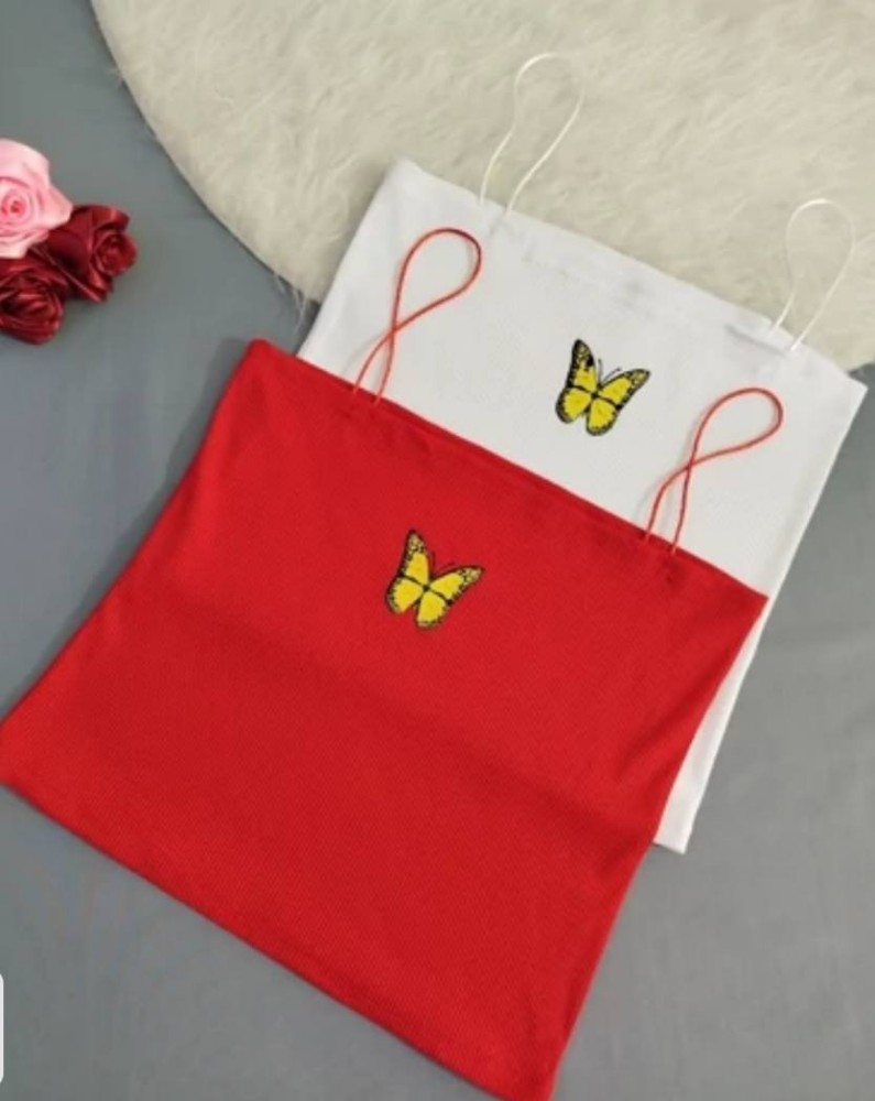 کراپ بند ماکاران کد 136104 - خرید تاپ و تیشرت زنانه عمده