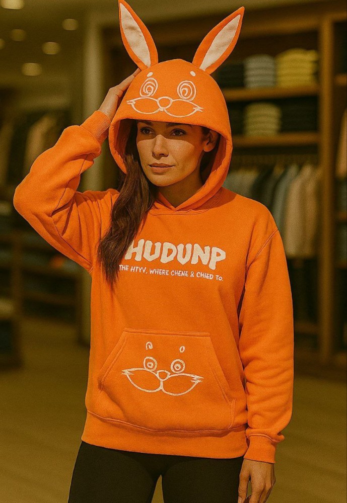 هودی خرگوشی کد 137566 - خرید کاپشن و هودی زنانه عمده