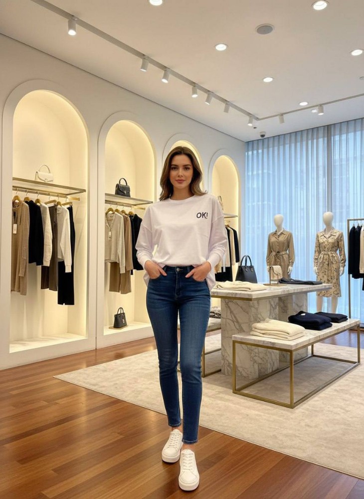 باکسی آستین دار0k کد 137722 - خرید بلوز تک زنانه عمده